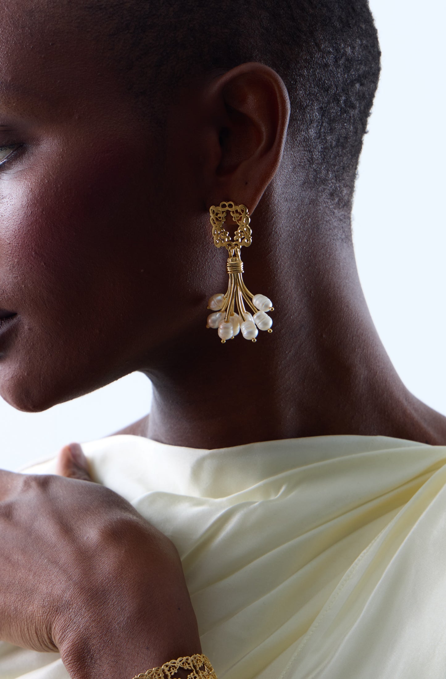 Luxe Cluster Drops Earrings