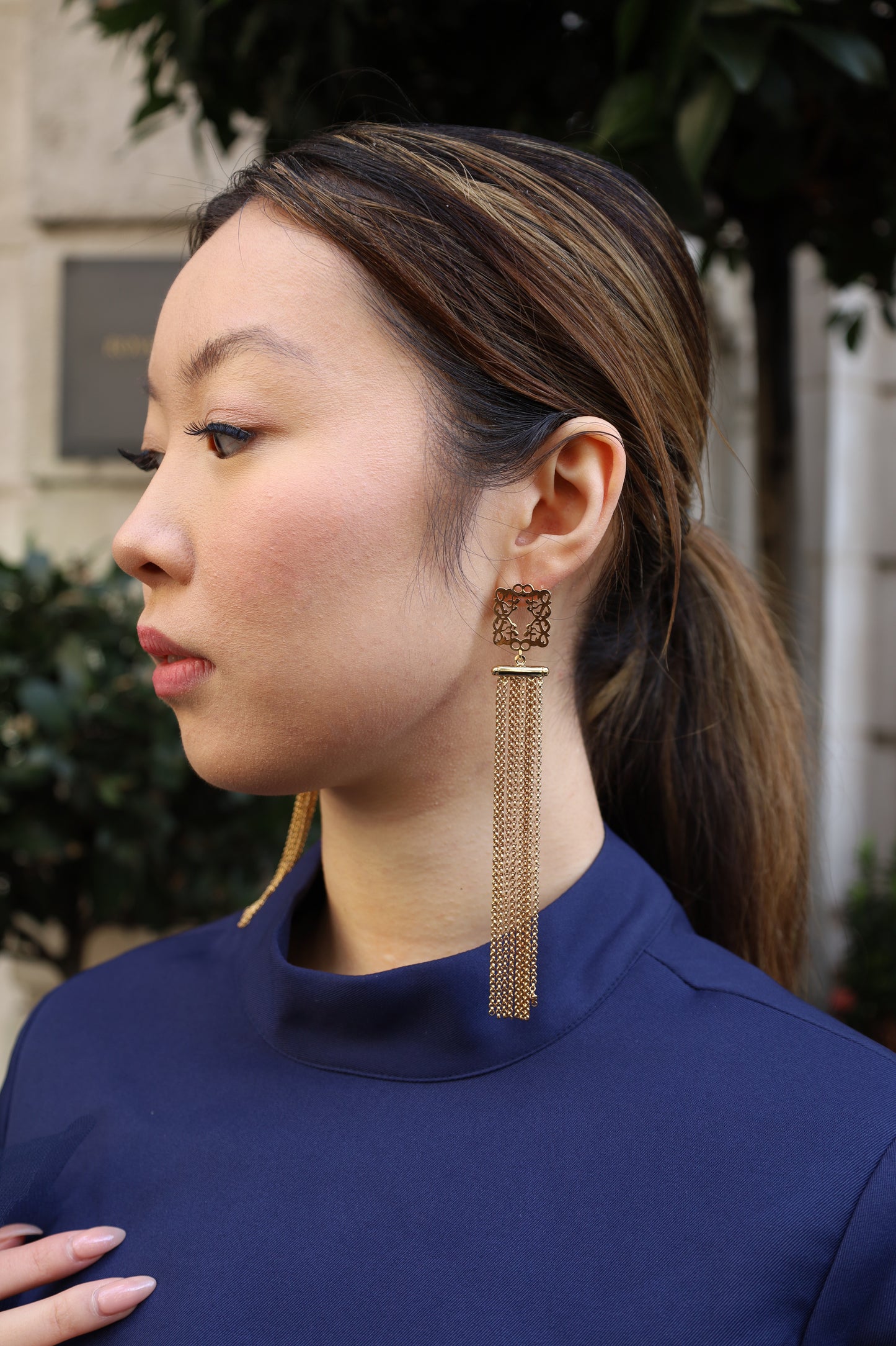 Liquid Gold Drip Earrings
