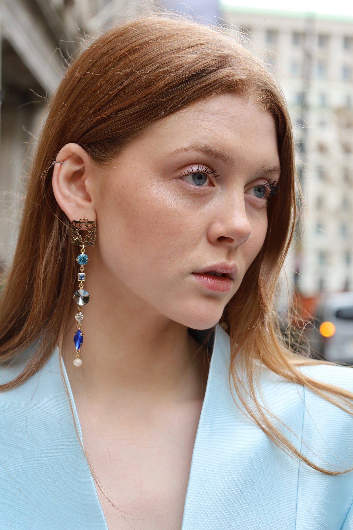 Lunar Star Earrings