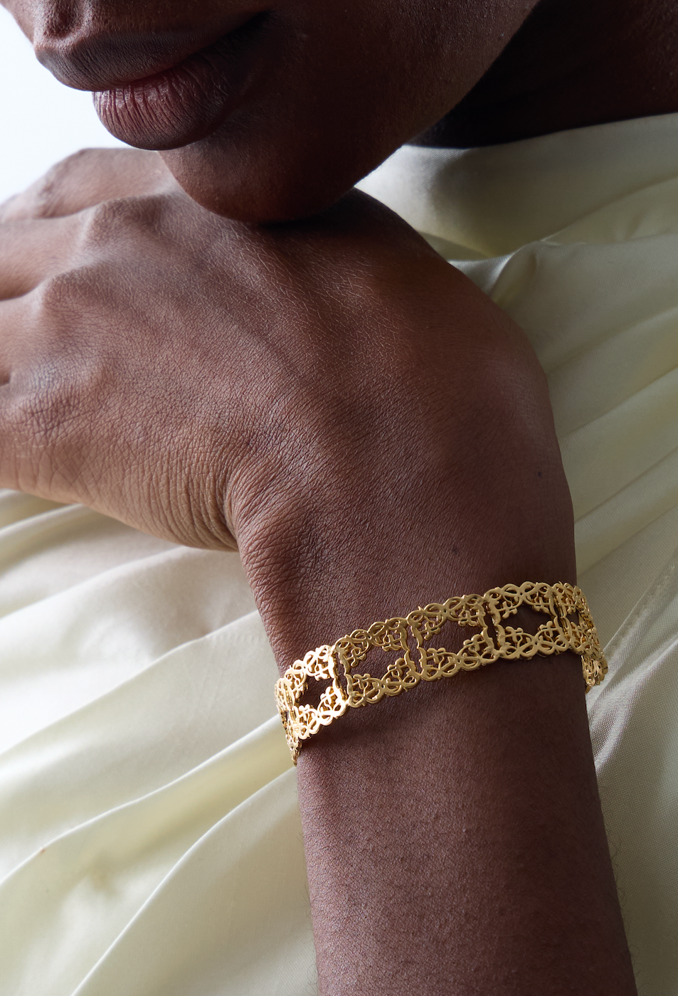 Signature Monogram Cuff