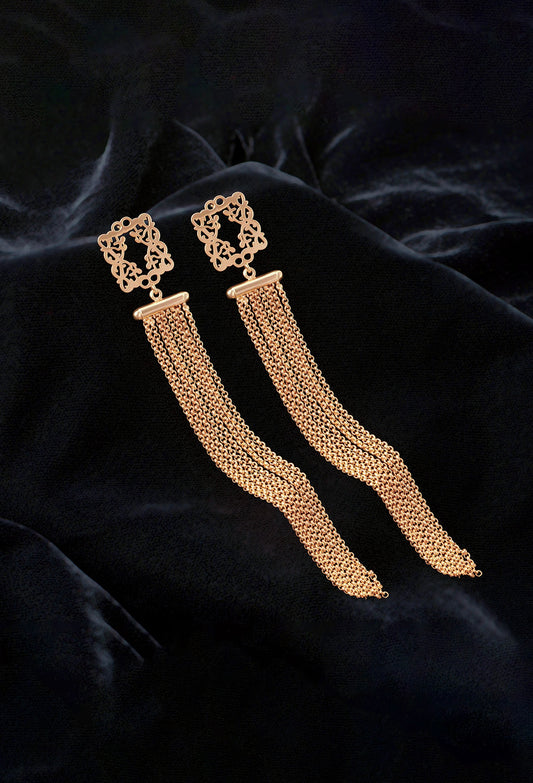 Liquid Gold Drip Earrings