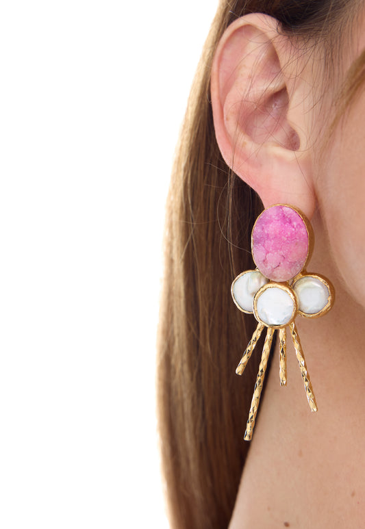 Blush Radiance Earrings