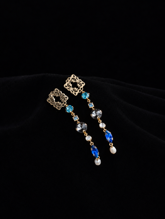Lunar Star Earrings