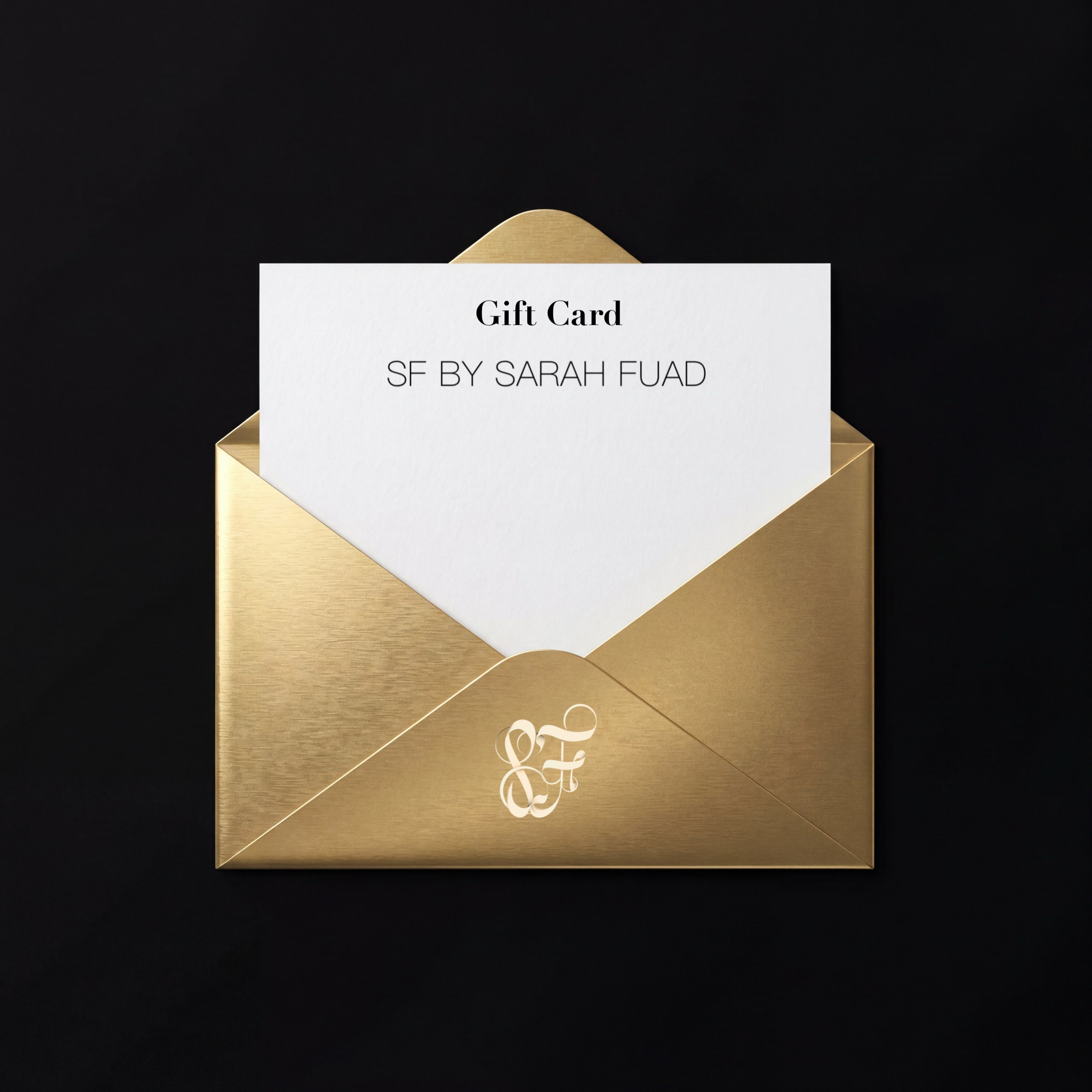 SF BY SF GIFT CARD – SF By Sarah Fuad