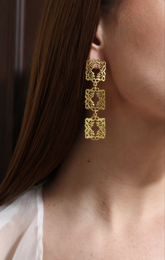Triple Legacy Earrings
