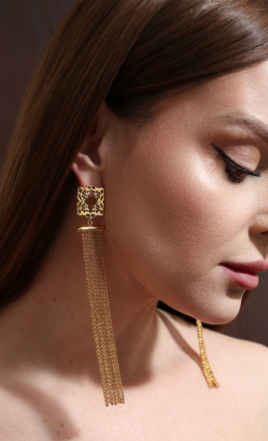 Liquid Gold Drip Earrings